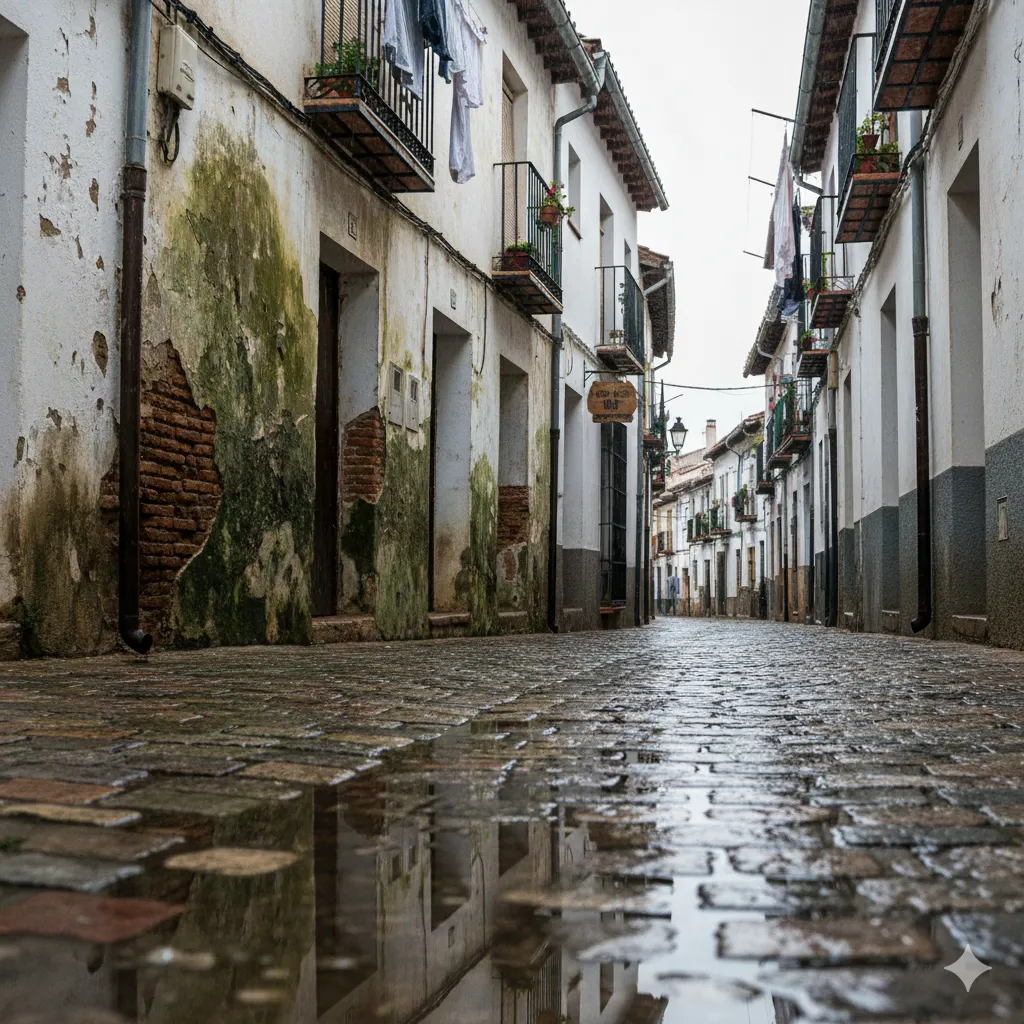 Humedades en viviendas de Linares