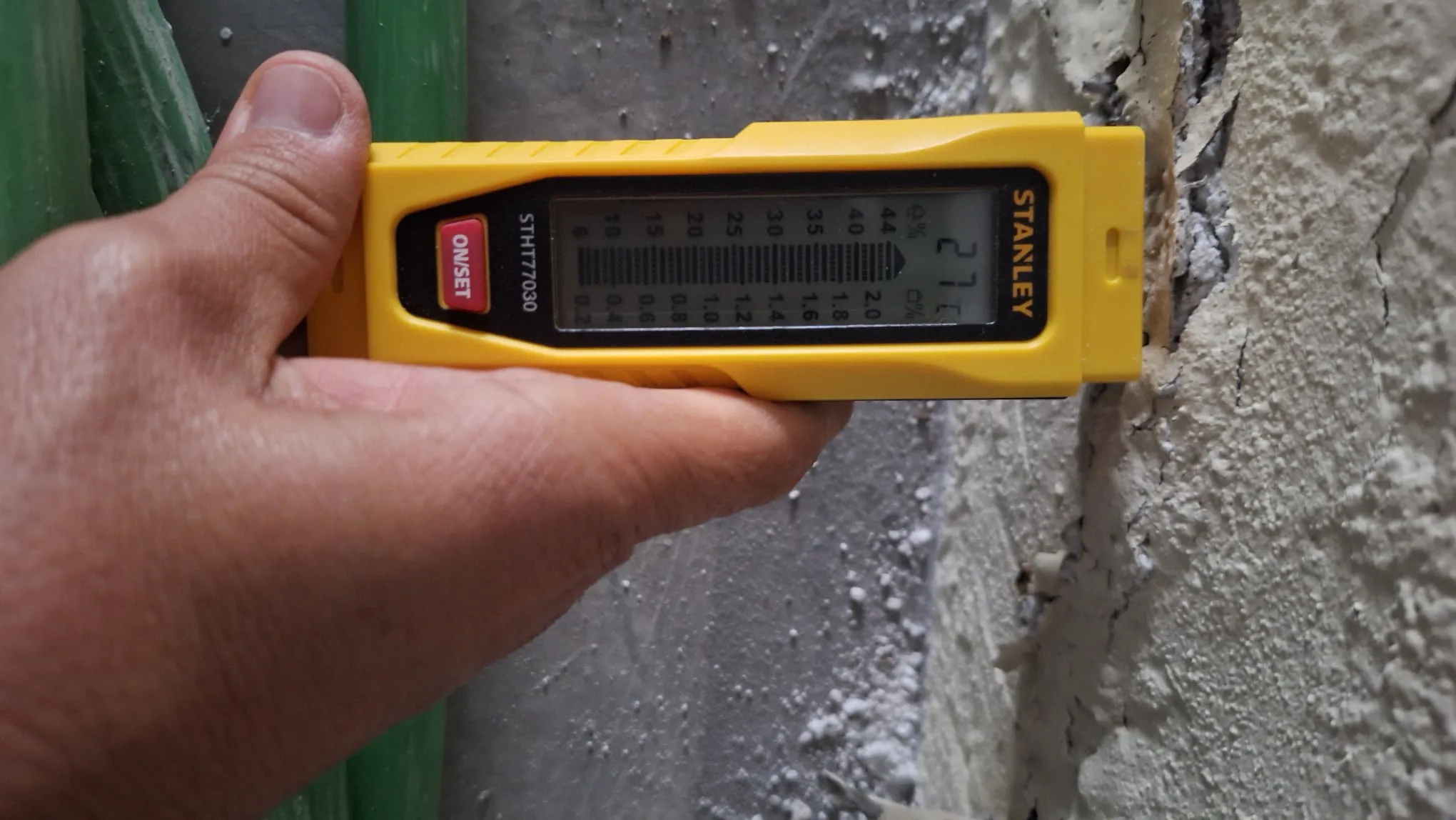 Mediciones de humedad en paredes